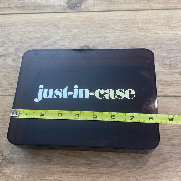Vintage Acrylic “Just In Case” Trinket Box - Picture 9 of 11